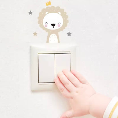 Animal Switch Stickers Set